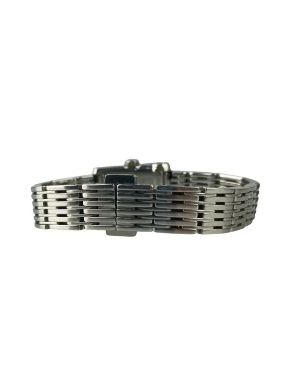 Gucci Watch Metro Silver Stainless Steel 2 Hand Quartz
